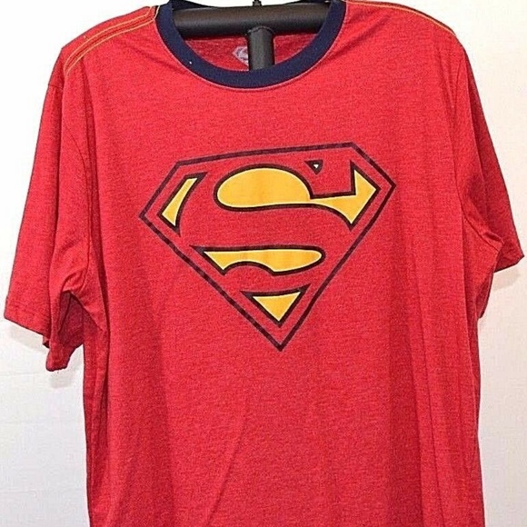 red superman shirt
